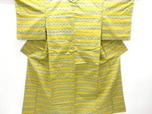 アンティーク　本場琉球絣手織り紬着物